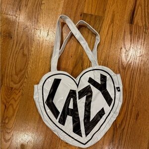 Lazy Oaf Heart Shaped Tote